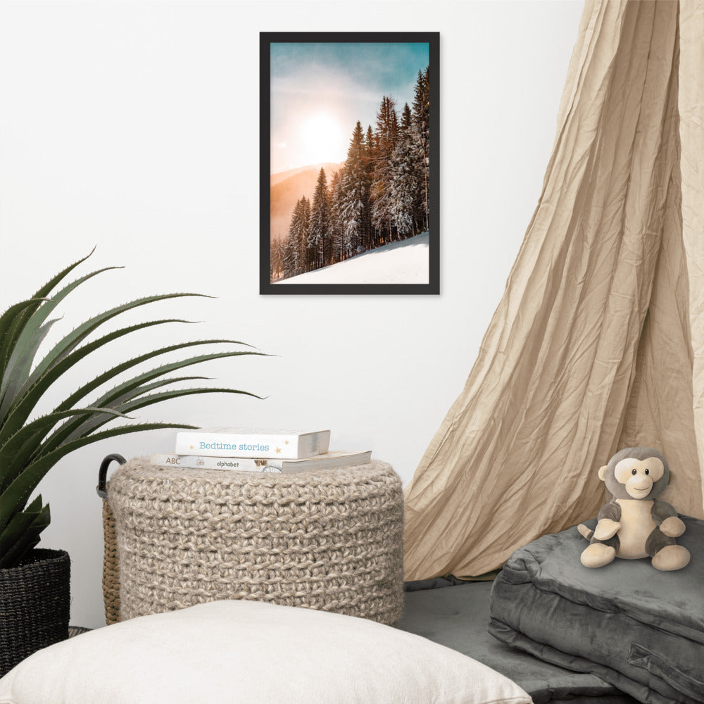 Snow Forest – Framed