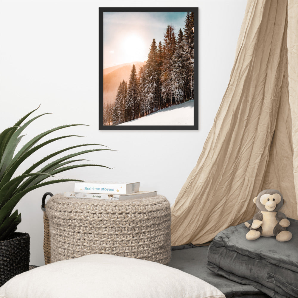 Snow Forest – Framed