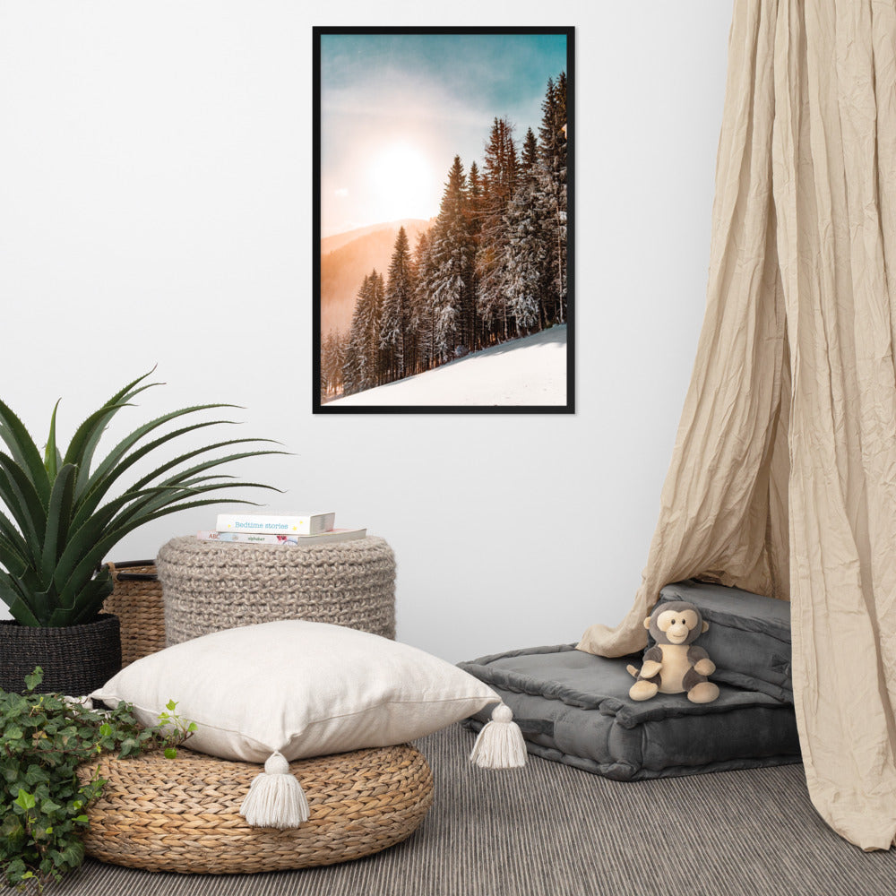 Snow Forest – Framed